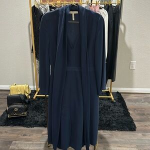 BCBG Maxa Zria Runway Navy Blue dress